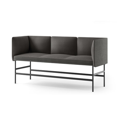 Canapé modulable - SENSO - COUNTER HEIGHT - FORAFORM AS - contemporain / en tissu / avec prise de courant intégrée
