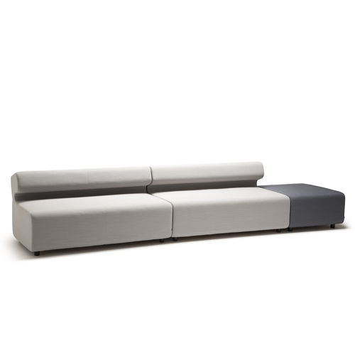 Canapé modulable - UP - FORAFORM AS - contemporain / en tissu / marron