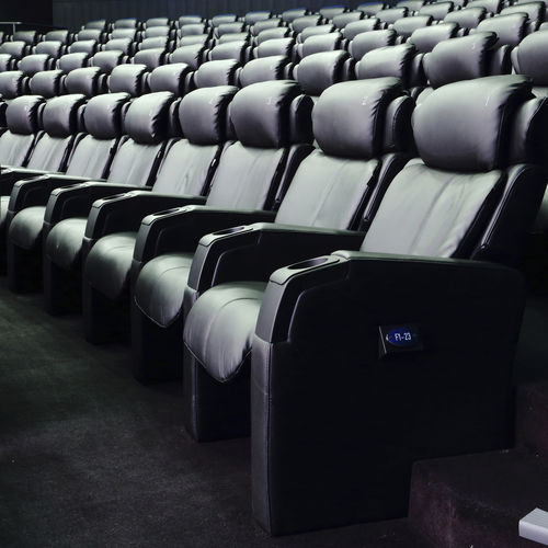 Fauteuil de cinéma en tissu - OPUS - FORAFORM AS - professionnel / rouge / noir