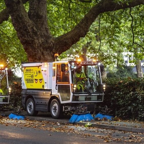 Balayeuse montée sur camion - eSwingo 200⁺ - Aebi Schmidt - aspirante / de voirie / de poussières