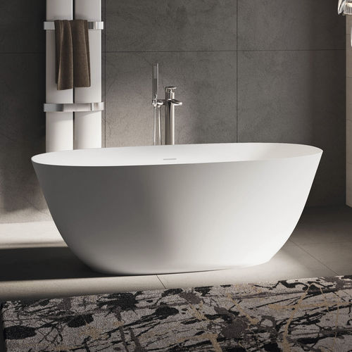 Baignoire ovale - DATURA - Relax - à poser / pour habitat / en Solid Surface
