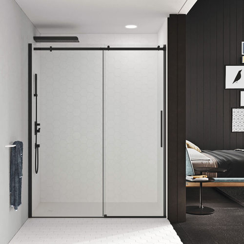 Cabine de douche en verre - AXIA SC1 - Relax - à portes coulissantes / en niche / en verre transparent
