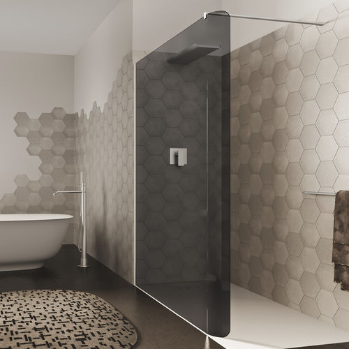 Paroi de douche fixe - BOBOX A - Relax - réversible / d'angle / réversible