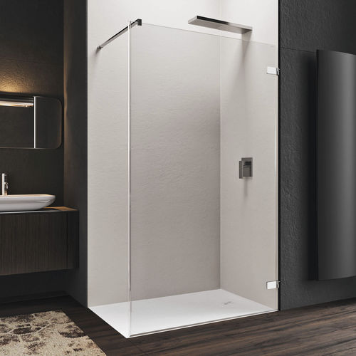 Paroi de douche fixe - CARDINE MF1 - Relax - d'angle / en verre trempé / sur mesure