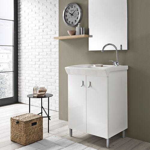 Lavabo lave-linge suspendu - BIJOUX FOR INDOOR USE - Geromin - sur pied / en céramique
