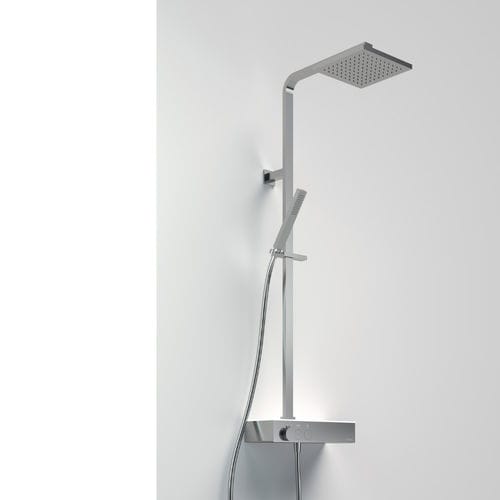Colonne de douche thermostatique - ICON - Geromin - professionnelle / murale / contemporaine