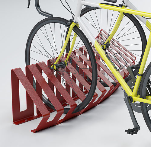 Range-vélo au sol - CITY  - CITYSì - pour espace public / en acier / professionnel