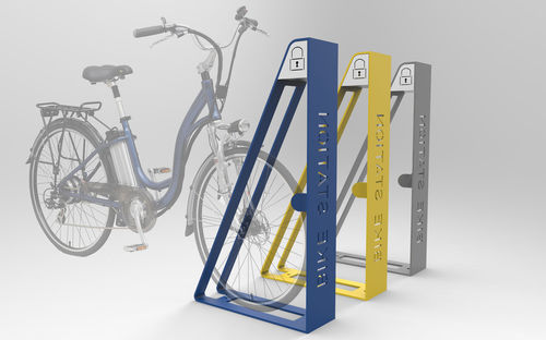 Range-vélo au sol - ASH - CITYSì - pour espace public / en acier / professionnel