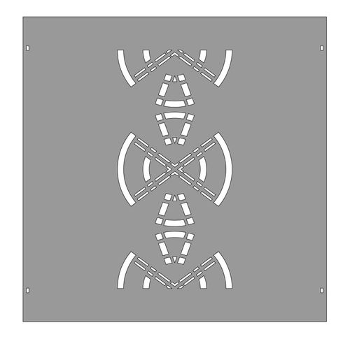 Clôture à panneaux - PAN.27 - CITYSì - de jardin / pour espace public / pour terrain de sport