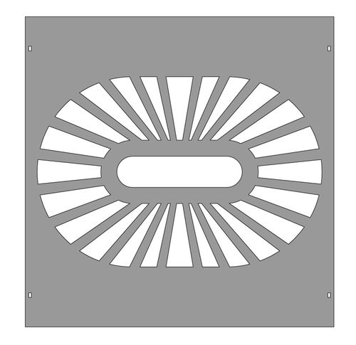 Clôture à panneaux - PAN.30 - CITYSì - de jardin / pour espace public / pour terrain de sport
