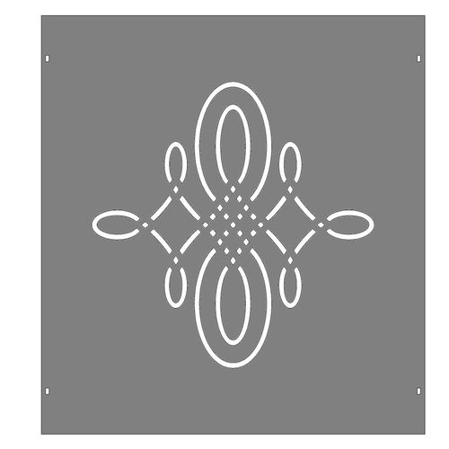 Clôture à panneaux - PAN.39 - CITYSì - de jardin / pour espace public / pour terrain de sport
