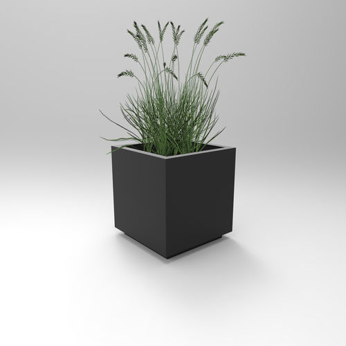 Jardinière en métal - MARRAKECH - CITYSì - rectangulaire / carrée / contemporaine