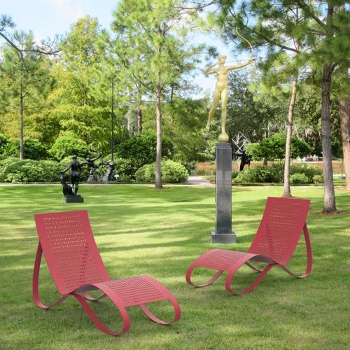 Bain de soleil contemporain - SIESTA-M - CITYSì - en tôle / en acier galvanisé / en acier peint