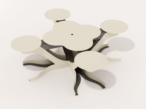 Banc en acier à revêtement par poudre - INTRECCIO - CITYSì - modulaire / avec port USB / pour les zones urbaines