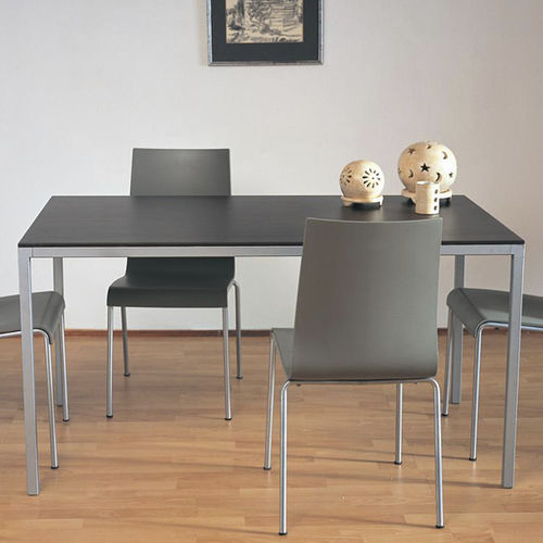 Table contemporaine - SLIM - PAPATYA - en MDF stratifié / rectangulaire / carrée