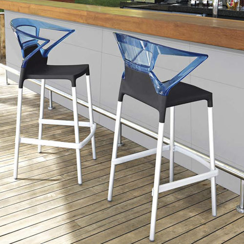 Chaise de bar contemporaine - EGO-K - PAPATYA - d'extérieur / d'intérieur / en polypropylène