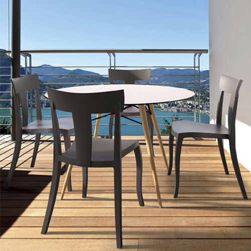 Chaise contemporaine - TORO-S   - PAPATYA - d'extérieur / d'intérieur / en polypropylène