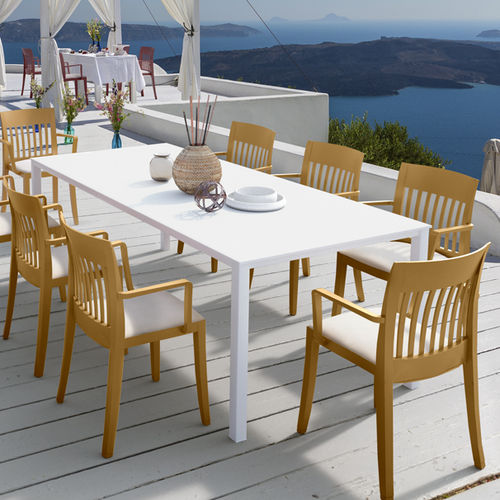 Chaise contemporaine - EDEN-K - PAPATYA - d'extérieur / d'intérieur / en tissu