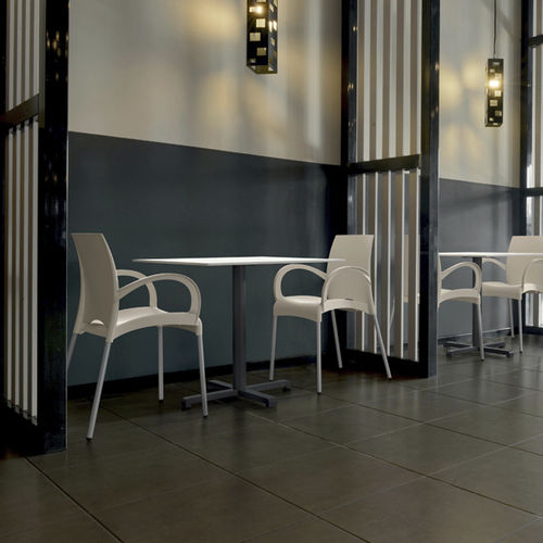 Chaise contemporaine - VITAL - K    - PAPATYA - d'intérieur / en polypropylène / avec piètement en aluminium