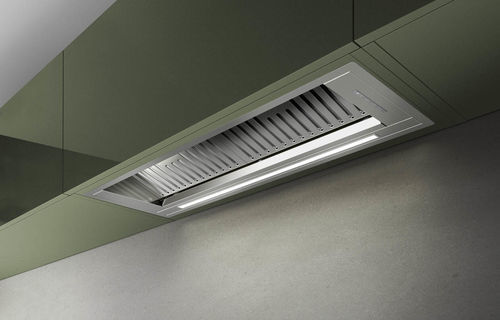 Hotte encastrable - HIDE PROFESSIONAL - Galvamet - avec conduit / escamotable / classe A