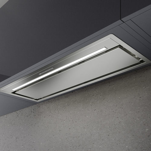 Hotte de plafond - HIDE NEW PLASMA - Galvamet - encastrable / avec conduit / grise