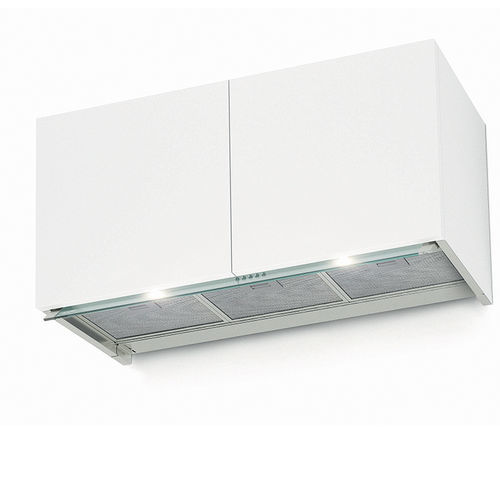 Hotte encastrable - ARIA-IN - Galvamet - à recyclage / silencieuse / avec système ionisant