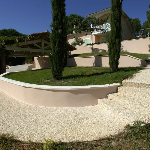 Ciment Portland composé - SUPERBLANC® - Lafarge concrete - pour structures en béton / pour aménagement extérieur / pour piscine