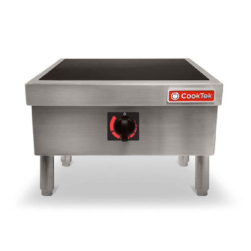 Table de cuisson à induction - Cooktek - 1 foyer / à poser / avec manettes