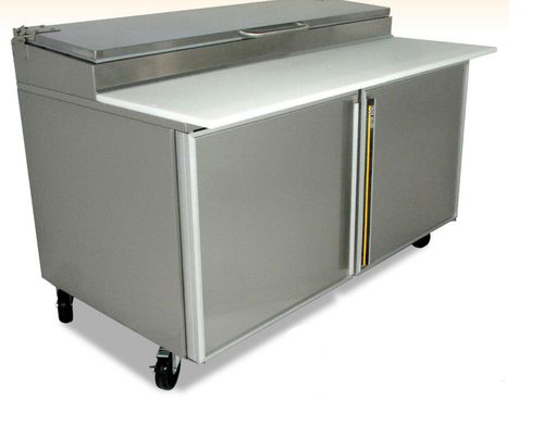Table de préparation pour pizza - SKPZ60 - Prince Castle - en acier inoxydable / mobile / réfrigérée