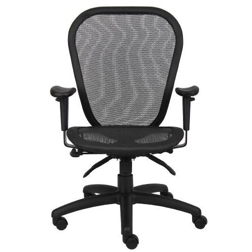 Chaise de bureau contemporaine - AZUSA - Versa Products - en résille / tapissée / réglable