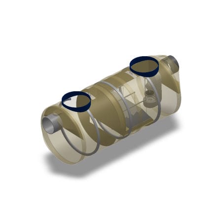 Séparateur à hydrocarbures GRP - HDCDP  - Saint Dizier Environnement - en polyester