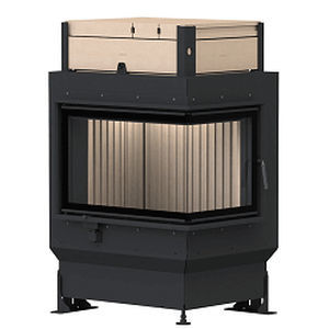 Poêle à bois - 45/67/44 ZL - BRUNNER - 5 kW - 10 kW / au sol / d'angle