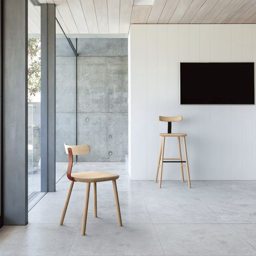 Chaise contemporaine - T&O 2670-24 - Maruni - d'intérieur / en chêne / en frêne