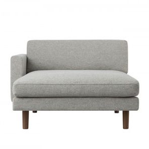 Chaise longue contemporaine - HIROSHIMA 4375-36 - Maruni - en tissu / en hêtre / en chêne