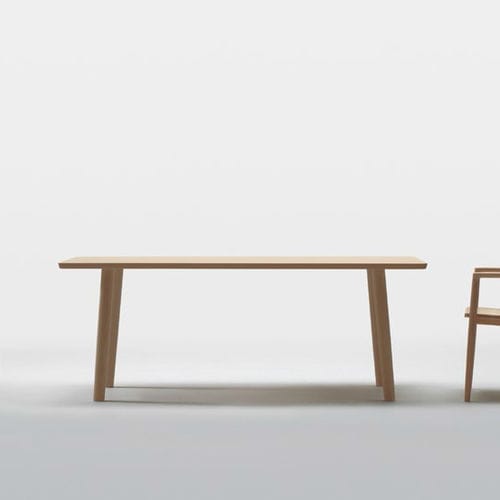 Table contemporaine - HIROSHIMA 1955-35 - Maruni - en chêne / en noyer / en hêtre