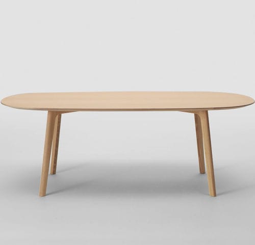 Table contemporaine - ROUNDISH 1010-38 - Maruni - en chêne / en noyer / en hêtre