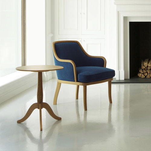 Table d'appoint contemporaine - CLUB 3530-30 - 3531-30 - Maruni - en chêne / en Corian® / avec piètement en chêne