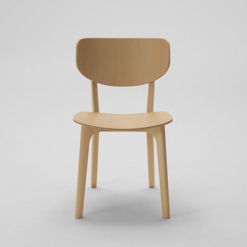 Chaise contemporaine - ROUNDISH 2000-30 - Maruni - d'extérieur / d'intérieur / en hêtre