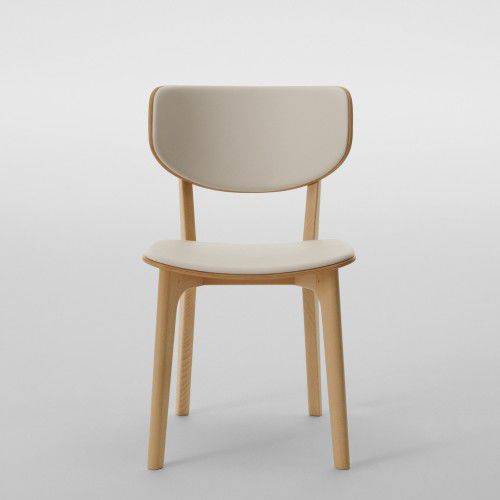 Chaise contemporaine - ROUNDISH 2005-30 - Maruni - d'intérieur / en tissu / en cuir