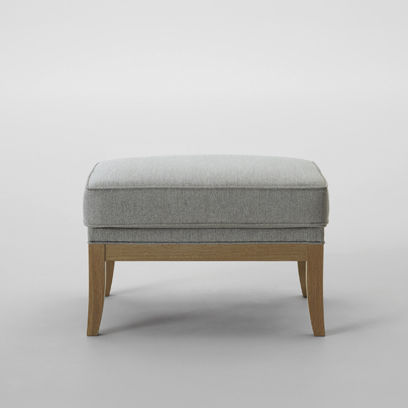 Ottoman classique - TRADITIONAL 4679-35 - Maruni - en tissu / en chêne / en hêtre