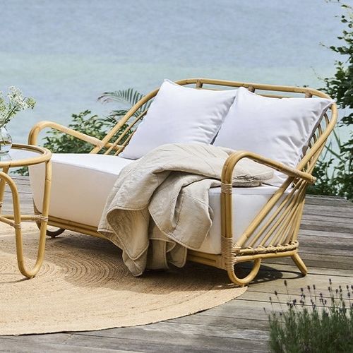 Canapé contemporain - Charlottenborg  - Sika-Design - de jardin / en tissu / avec coussin amovible
