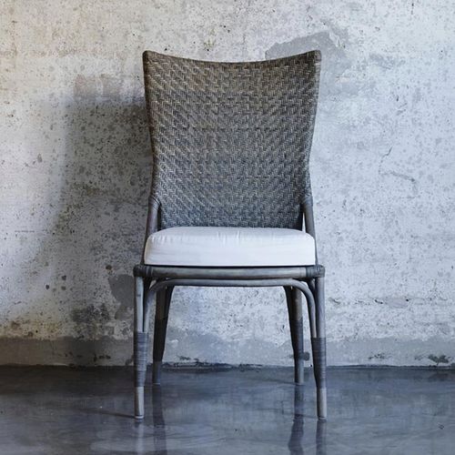 Chaise contemporaine - Melody - Sika-Design - de jardin / d'intérieur / en tissu