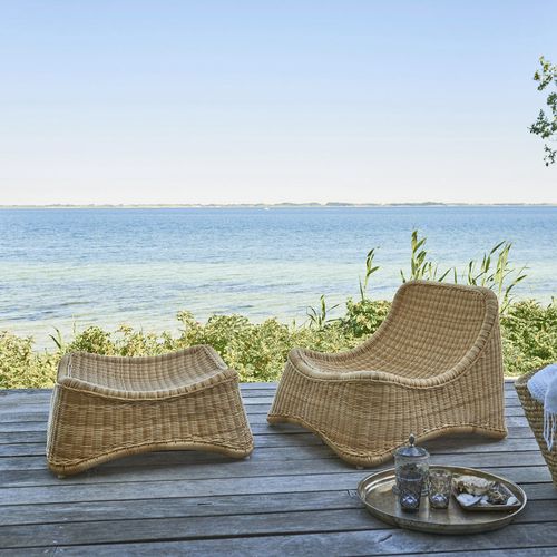 Fauteuil classique - Chill - Sika-Design - en rotin / en rotin / en aluminium