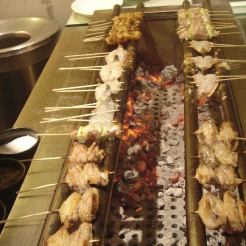 Barbecue à charbon - ROBATA - Beech Ovens - à poser / en métal