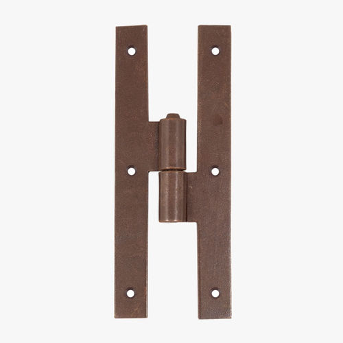 Charnière de porte - FF230 - IL Forgiato - en fer forgé / noire / aspect argenté