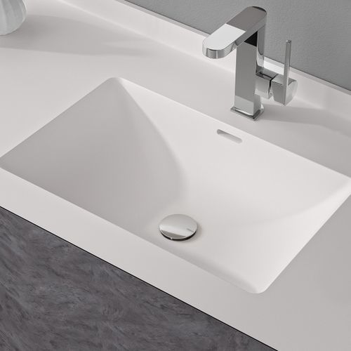 Vasque sous plan - FXS2 - Hasenkopf - en acrylique / en Solid Surface / avec plan intégré