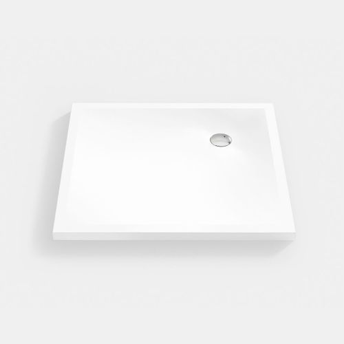 Receveur de douche rectangulaire - PURE  - Hasenkopf - surélevé / en Corian® / antidérapant