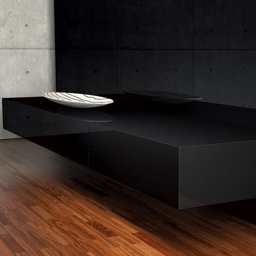 Plan vasque en acrylique - PARAPAN - Hasenkopf - sur mesure / à usage professionnel