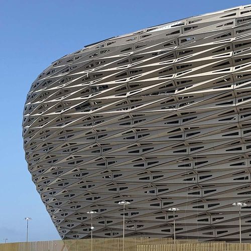 Panneau sandwich pour façade - LARCORE® A2 - Alucoil - face en aluminium / âme en nid d'abeille en aluminium / non-combustible