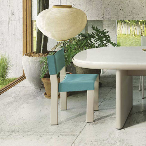 Chaise de salle à manger design - BAND - KETTAL - d'intérieur / de jardin / en teck